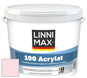 Краска LINNIMAX 100 ACRYLAT / ЛИННИМАКС 100 АКРИЛАТ (CAPAROL AMPHIBOLIN) акриловая краска цвет Flamenco 120 