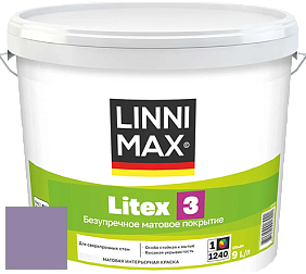 Краска LINNIMAX LITEX 3 / ЛИННИМАКС ЛИТЕКС 3 (ALPINA PREMIUM WAND) латексная краска цвет Velvet 105 