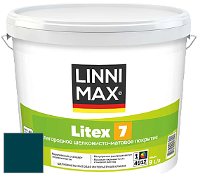 Краска LINNIMAX LITEX 7 / ЛИННИМАКС ЛИТЕКС 7  (CAPAROL SAMTEX 7) латексная краска цвет Peru 25 