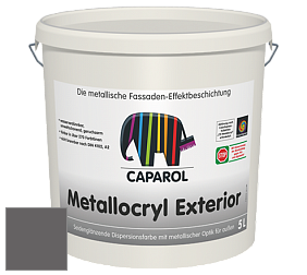 Краска Capadecor Metallocryl Exterior/Кападекор Металлакрил Экстериор шелковисто-глянцевая краска цвет Granit 15 