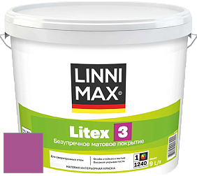 Краска LINNIMAX LITEX 3 / ЛИННИМАКС ЛИТЕКС 3 (ALPINA PREMIUM WAND) латексная краска цвет Pink 30 