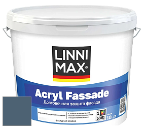 Краска LINNIMAX ACRYL FASSADE / ЛИННИМАКС АКРИЛ ФАССАДЕ (CAPAROL) акриловая фасадная краска цвет Lago 40 