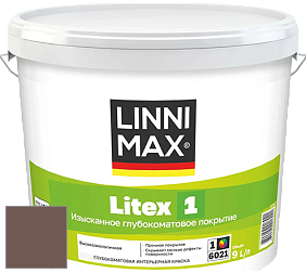 Краска LINNIMAX LITEX 1 / ЛИННИМАКС ЛИТЕКС 1 (CAPAROL SAMTEX 3) высокоэкологичная латексная краска цвет Magma 10 