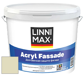 Краска LINNIMAX ACRYL FASSADE / ЛИННИМАКС АКРИЛ ФАССАДЕ (CAPAROL) акриловая фасадная краска цвет NCS S 1010-G80Y 