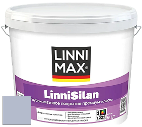 Краска LINNIMAX LinniSilan /ЛИННИМАКС ЛинниСилан (CAPAROL CAPASILAN) глубокоматовая краска цвет Saphir 85 