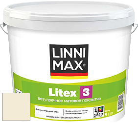 Краска LINNIMAX LITEX 3 / ЛИННИМАКС ЛИТЕКС 3 (ALPINA PREMIUM WAND) латексная краска цвет NCS S 0505-Y10R 