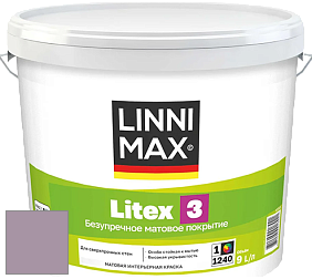 Краска LINNIMAX LITEX 3 / ЛИННИМАКС ЛИТЕКС 3 (ALPINA PREMIUM WAND) латексная краска цвет Viola 45 