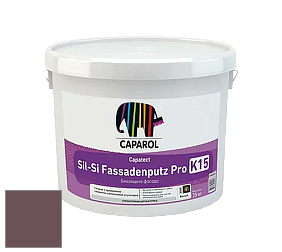 Краска Caparol Capatect Fassadenputz Sil-Si Pro / Капарол Капатек штукатурка структурная камешковая 25 кг. цвет Flamenco 65 