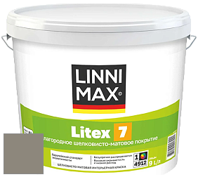 Краска LINNIMAX LITEX 7 / ЛИННИМАКС ЛИТЕКС 7  (CAPAROL SAMTEX 7) латексная краска цвет Tundra 15 