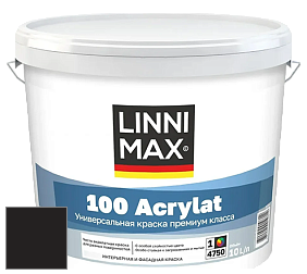 Краска LINNIMAX 100 ACRYLAT / ЛИННИМАКС 100 АКРИЛАТ (CAPAROL AMPHIBOLIN) акриловая краска цвет Oliv 5 