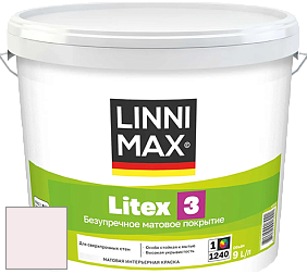 Краска LINNIMAX LITEX 3 / ЛИННИМАКС ЛИТЕКС 3 (ALPINA PREMIUM WAND) латексная краска цвет Viola 60 