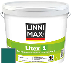 Краска LINNIMAX LITEX 1 / ЛИННИМАКС ЛИТЕКС 1 (CAPAROL SAMTEX 3) высокоэкологичная латексная краска цвет NCS S 5040-B60G 