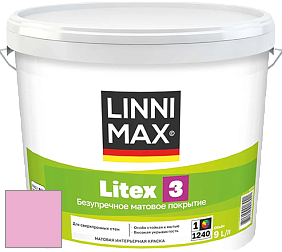 Краска LINNIMAX LITEX 3 / ЛИННИМАКС ЛИТЕКС 3 (ALPINA PREMIUM WAND) латексная краска цвет NCS S 0540-R30B 