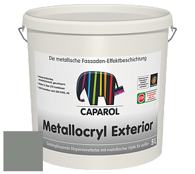 Краска Capadecor Metallocryl Exterior/Кападекор Металлакрил Экстериор шелковисто-глянцевая краска цвет Mint 5 