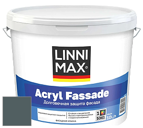 Краска LINNIMAX ACRYL FASSADE / ЛИННИМАКС АКРИЛ ФАССАДЕ (CAPAROL) акриловая фасадная краска цвет NCS S 7010-B30G 