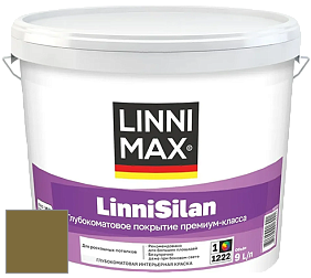 Краска LINNIMAX LinniSilan /ЛИННИМАКС ЛинниСилан (CAPAROL CAPASILAN) глубокоматовая краска цвет NCS S 5040-G80Y 