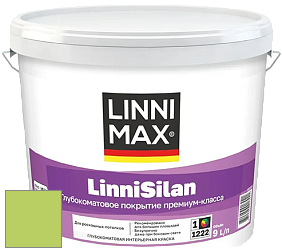 Краска LINNIMAX LinniSilan /ЛИННИМАКС ЛинниСилан (CAPAROL CAPASILAN) глубокоматовая краска цвет NCS S 0560-G40Y 