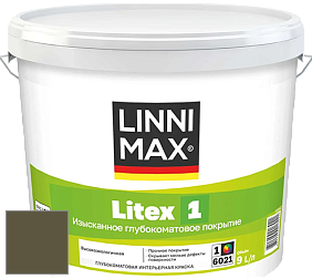 Краска LINNIMAX LITEX 1 / ЛИННИМАКС ЛИТЕКС 1 (CAPAROL SAMTEX 3) высокоэкологичная латексная краска цвет Tundra 65 