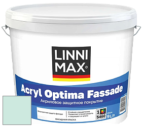 Краска LINNIMAX ACRYL OPTIMA FASSADE / ЛИННИМАКС АКРИЛ ОПТИМА ФАСАД (ALPINA) акриловая краска цвет NCS S 0515-B80G 