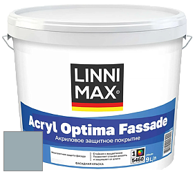 Краска LINNIMAX ACRYL OPTIMA FASSADE / ЛИННИМАКС АКРИЛ ОПТИМА ФАСАД (ALPINA) акриловая краска цвет NCS S 3010-B 