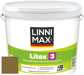 Краска LINNIMAX LITEX 3 / ЛИННИМАКС ЛИТЕКС 3 (ALPINA PREMIUM WAND) латексная краска цвет NCS S 5040-G90Y 