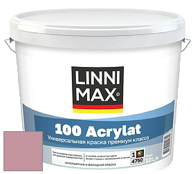 Краска LINNIMAX 100 ACRYLAT / ЛИННИМАКС 100 АКРИЛАТ (CAPAROL AMPHIBOLIN) акриловая краска цвет Elsass 13 