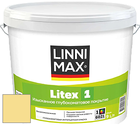 Краска LINNIMAX LITEX 1 / ЛИННИМАКС ЛИТЕКС 1 (CAPAROL SAMTEX 3) высокоэкологичная латексная краска цвет Curry 115 
