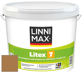Краска LINNIMAX LITEX 7 / ЛИННИМАКС ЛИТЕКС 7  (CAPAROL SAMTEX 7) латексная краска цвет NCS S 4040-Y20R 