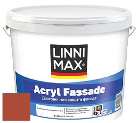 Краска LINNIMAX ACRYL FASSADE / ЛИННИМАКС АКРИЛ ФАССАДЕ (CAPAROL) акриловая фасадная краска цвет NCS S 2570-Y70R 