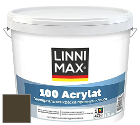 Краска LINNIMAX 100 ACRYLAT / ЛИННИМАКС 100 АКРИЛАТ (CAPAROL AMPHIBOLIN) акриловая краска цвет Brasil 25 