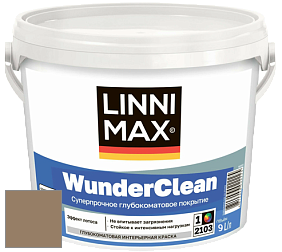 Краска LINNIMAX (CAPAROL) WUNDERCLEAN / ЛИННИМАКС ВУНДЕРКЛИН краска премиум-класса цвет Onyx 95 