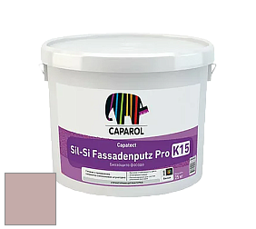 Краска Caparol Capatect Fassadenputz Sil-Si Pro / Капарол Капатек штукатурка структурная камешковая 25 кг. цвет Barolo 55 