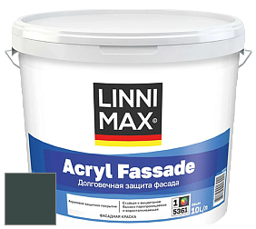Краска LINNIMAX ACRYL FASSADE / ЛИННИМАКС АКРИЛ ФАССАДЕ (CAPAROL) акриловая фасадная краска цвет NCS S 8010-B70G 