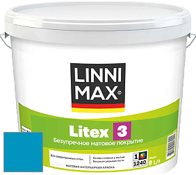 Краска LINNIMAX LITEX 3 / ЛИННИМАКС ЛИТЕКС 3 (ALPINA PREMIUM WAND) латексная краска цвет NCS S 2060-B 