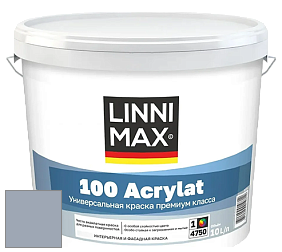 Краска LINNIMAX 100 ACRYLAT / ЛИННИМАКС 100 АКРИЛАТ (CAPAROL AMPHIBOLIN) акриловая краска цвет Lazur 85 