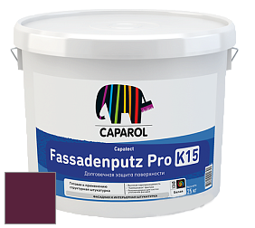 Краска CAPAROL Capatect-Fassadenputz Pro K 15/Капарол Фассаденпутц Про К15 структурная штукатурка цвет Pink 15 