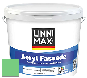 Краска LINNIMAX ACRYL FASSADE / ЛИННИМАКС АКРИЛ ФАССАДЕ (CAPAROL) акриловая фасадная краска цвет NCS S 0560-G10Y 