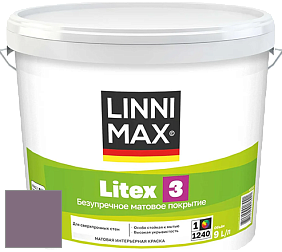 Краска LINNIMAX LITEX 3 / ЛИННИМАКС ЛИТЕКС 3 (ALPINA PREMIUM WAND) латексная краска цвет NCS S 5020-R40B 