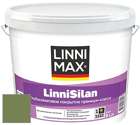 Краска LINNIMAX LinniSilan /ЛИННИМАКС ЛинниСилан (CAPAROL CAPASILAN) глубокоматовая краска цвет Pinie 40 