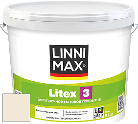 Краска LINNIMAX LITEX 3 / ЛИННИМАКС ЛИТЕКС 3 (ALPINA PREMIUM WAND) латексная краска цвет Tundra 55 