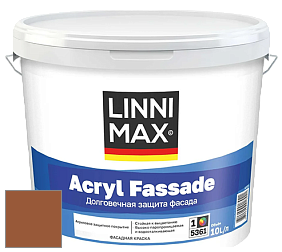 Краска LINNIMAX ACRYL FASSADE / ЛИННИМАКС АКРИЛ ФАССАДЕ (CAPAROL) акриловая фасадная краска цвет NCS S 4550-Y40R 