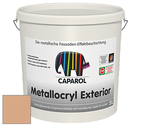 Краска Capadecor Metallocryl Exterior/Кападекор Металлакрил Экстериор шелковисто-глянцевая краска цвет Amber 80 