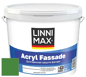 Краска LINNIMAX ACRYL FASSADE / ЛИННИМАКС АКРИЛ ФАССАДЕ (CAPAROL) акриловая фасадная краска цвет NCS S 2570-G20Y 