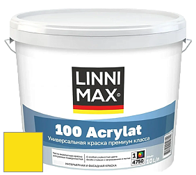 Краска LINNIMAX 100 ACRYLAT / ЛИННИМАКС 100 АКРИЛАТ (CAPAROL AMPHIBOLIN) акриловая краска цвет Citrus 95 