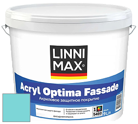 Краска LINNIMAX ACRYL OPTIMA FASSADE / ЛИННИМАКС АКРИЛ ОПТИМА ФАСАД (ALPINA) акриловая краска цвет NCS S 0540-B30G 