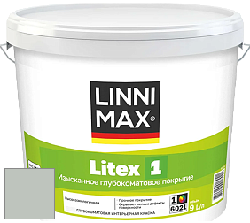 Краска LINNIMAX LITEX 1 / ЛИННИМАКС ЛИТЕКС 1 (CAPAROL SAMTEX 3) высокоэкологичная латексная краска цвет NCS S 2005-G10Y 