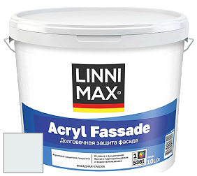 Краска LINNIMAX ACRYL FASSADE / ЛИННИМАКС АКРИЛ ФАССАДЕ (CAPAROL) акриловая фасадная краска цвет NCS S 0502-B 