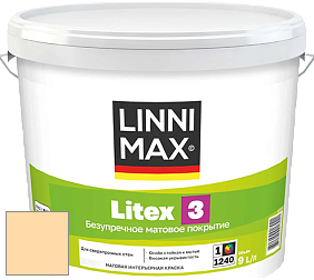 Краска LINNIMAX LITEX 3 / ЛИННИМАКС ЛИТЕКС 3 (ALPINA PREMIUM WAND) латексная краска цвет NCS S 0520-Y20R 