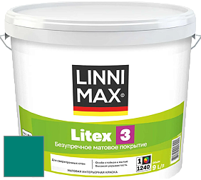 Краска LINNIMAX LITEX 3 / ЛИННИМАКС ЛИТЕКС 3 (ALPINA PREMIUM WAND) латексная краска цвет NCS S 3555-B60G 