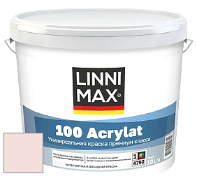 Краска LINNIMAX 100 ACRYLAT / ЛИННИМАКС 100 АКРИЛАТ (CAPAROL AMPHIBOLIN) акриловая краска цвет Parma 18 